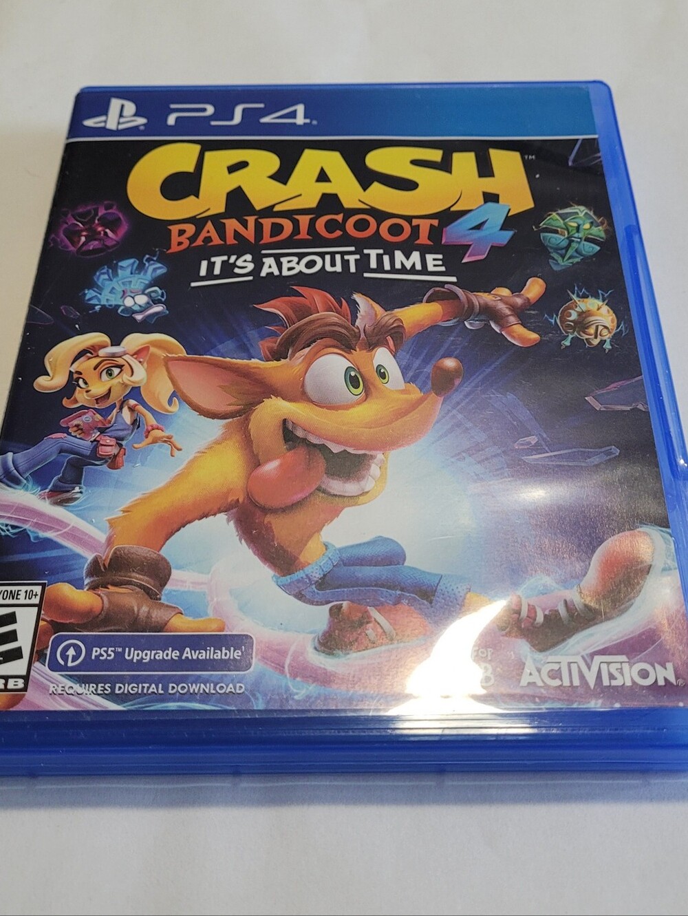 Sony Playstation 4 PS4 Activision Crash Bandicoot 4  It's About Time Game